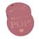 Tags de Papel para Pendurar em Lembrancinhas de Chá de Bebê 'Ready to Pop' com Foil - Inkdotpot 100 Etiquetas Metalizadas / Rosa - Ouro Rosé