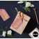 Etiquetas Penduradas de Papel Metalizado "Kiss The Miss Goodbye" para Lembrancinhas de Chá de Noiva - Inkdotpot 50 Etiquetas Metalizadas / Rosa - Ouro Rosé
