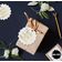 Etiquetas de Papel Metalizado "Baby It's Cold Outside" para Lembrancinhas de Chá de Bebê - Inkdotpot 50 Etiquetas Metalizadas / Branco - Dourado