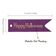Etiquetas de Papel Metalizado 'Feliz Halloween' para Lembrancinhas de Halloween - Inkdotpot 50 Etiquetas Metalizadas / Roxo - Ouro Rosé