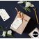 Etiqueta Foil 'Obrigado por Compartilhar Nosso Dia Especial' para Chá de Noiva/Bebê/Aposentadoria/Casamento/Aniversário - Inkdotpot 50 Etiquetas Metalizadas / Branco - Dourado