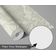 Papel de Parede Autoadesivo Vinílico Impermeável, Estampa Esboço de Selva Verde Removível para Locatários, Quarto/Sala de Jantar - S4Sassy 63,5 cm (L) × 914,4 cm (C) / Verde - Vinil Liso