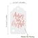 Etiquetas para Lembrancinhas de Natal "Merry and Bright" em Papel Metalizado para Pendurar - Inkdotpot 100 Etiquetas Metalizadas / Branco - Ouro Rosé