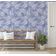 Papel de Parede Decorativo Autoadesivo com Folhas, Vinil Impermeável Azul, Removível, Ideal para Locatários, Quarto/Sala de Jantar - S4Sassy 63,5 cm (L) × 304,8 cm (C) / Azul - Vinil Liso