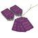 Etiquetas de Papel Metalizado Happy Diwali para Pendurar em Lembrancinhas - Inkdotpot 100 Etiquetas Metalizadas / Roxo - Ouro Rosé