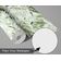 Papel de Parede Folhas Abstratas Verde, Vinil Autoadesivo Decorativo, Aplicação Fácil DIY para Quarto e Sala de Estar - S4Sassy 63,5 cm (L) × 152,4 cm (C) / Verde - Vinil Liso