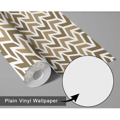 Papel de Parede Autocolante, Estampa de Flechas Entrelaçadas, Impermeável, Verde, Removível, Para Quarto e Sala de Jantar - S4sassy 63,5 cm (L) × 914,4 cm (C) / Verde - Vinil Liso