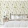 Papel de Parede Autoadesivo Verde Estampa Botânica Aquarelada, Vinil Removível para Parede de Destaque da Entrada - S4sassy 63,5 cm (L) × 304,8 cm (C) / Verde - Vinil Liso