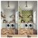 Papel de Parede Paraíso das Palmeiras Verde Tropical, Vinil Autoadesivo Decorativo, DIY Fácil para Quarto e Sala - S4Sassy 63,5 cm (L) × 152,4 cm (C) / Verde - Vinil Texturizado