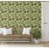 Papel de Parede Paraíso das Palmeiras Verde Tropical, Vinil Autoadesivo Decorativo, DIY Fácil para Quarto e Sala - S4Sassy 63,5 cm (L) × 152,4 cm (C) / Verde - Vinil Texturizado