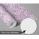 Papel de Parede Floral Paisley Estilo Asiático, Vinil Autoadesivo Decorativo, Fácil Aplicação para Quarto e Sala, Rosa - S4Sassy 63,5 cm (L) × 914,4 cm (C) / Rosa - Vinil Liso