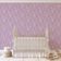Papel de Parede Floral Paisley Estilo Asiático, Vinil Autoadesivo Decorativo, Fácil Aplicação para Quarto e Sala, Rosa - S4Sassy 63,5 cm (L) × 914,4 cm (C) / Rosa - Vinil Liso