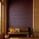 Papel de Parede Vinílico Autoadesivo Liso Estampa Paisley Estilo Asiático Revestimento Decorativo Instalação Fácil Quarto e Sala - S4Sassy 63,5 cm (L) × 914,4 cm (C) / Roxo - Vinil Liso