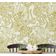 Revestimento de Parede Autoadesivo Removível Jardim Floral Amarelo, Mural Instantâneo para Quarto, Banheiro, Lavanderia e Closet - S4Sassy 63,5 cm (L) × 152,4 cm (C) / Amarelo - Vinil Liso