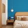 Papel de Parede Decorativo Autoadesivo Poás, Vinil Impermeável Removível, Amigo do Inquilino para Quarto e Sala de Jantar - S4sassy 63,5 cm (L) × 152,4 cm (C) / Azul - Vinil Texturizado