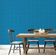 Papel de Parede Decorativo Autoadesivo Poás, Vinil Impermeável Removível, Amigo do Inquilino para Quarto e Sala de Jantar - S4sassy 63,5 cm (L) × 152,4 cm (C) / Azul - Vinil Texturizado
