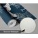 Papel de Parede Urso e Árvore Azul, Vinil Autoadesivo, Envelopamento Fácil DIY para Quarto Infantil e Sala de Brincar - S4Sassy 63,5 cm (L) × 304,8 cm (C) / Azul - Vinil Texturizado