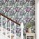 Papel de Parede Roxo com Folha de Monstera, Vinil Autoadesivo, Revestimento Decorativo, Aplicação DIY Fácil para Quarto e Sala - S4Sassy 63,5 cm (L) × 304,8 cm (C) / Roxo - Vinil Liso
