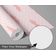 Papel de Parede Vinílico Autoadesivo Estampa de Bigode Rosa, Fácil Aplicação para Quarto Infantil e Sala de Brincar - S4Sassy 63,5 cm (L) × 914,4 cm (C) / Rosa - Vinil Liso