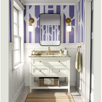 Adesivo Removível Roxo Contemporâneo, Papel Contact Galhos Geométricos p/ Paredes e Móveis, Rolo Vinílico Autoadesivo Impermeável - S4sassy 63,5 cm (L) × 914,4 cm (C) / Roxo - Vinil Liso