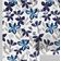 Papel de Parede Autoadesivo Pétalas Douradas Removível - Mural Instantâneo Azul para Quarto, Banheiro, Lavanderia, Closet - S4Sassy 63,5 cm (L) × 152,4 cm (C) / Azul - Vinil Liso