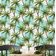 Papel de Parede Padrão Coqueiro Verde - Vinílico Autoadesivo, Decorativo, Instalação DIY Fácil para Quarto e Sala de Estar - S4Sassy 63,5 cm (L) × 609,6 cm (C) / Verde - Vinil Liso
