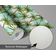 Papel de Parede Padrão Coqueiro Verde - Vinílico Autoadesivo, Decorativo, Instalação DIY Fácil para Quarto e Sala de Estar - S4Sassy 63,5 cm (L) × 914,4 cm (C) / Verde - Vinil Texturizado