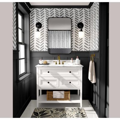 Papel de Parede Vinílico Autoadesivo Removível Cinza, Estampa Geométrica Desgastada, À Prova D'Água, Para Quarto e Sala - S4Sassy 63,5 cm (L) × 914,4 cm (C) / Cinza - Vinil Liso