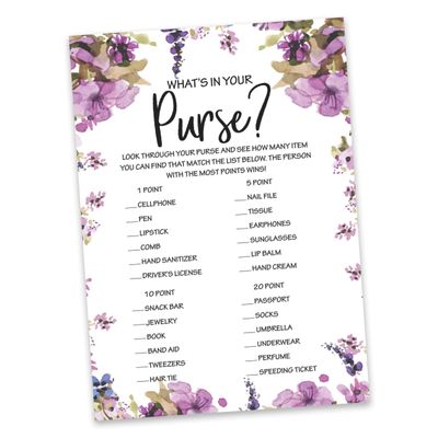Cartões Quadrados em Branco para Chá de Noiva/Despedida de Solteira Pacote com 50 Jogo para Preencher Ideias de Presente Floral - Inkdotpot 12,7 Cm × 17,78 Cm / Branco - O Que Tem na Sua Bolsa
