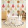 Papel de Parede Vermelho com Estampa de Frutas, Vinil Autoaderente, Revestimento DIY Fácil para Quarto Infantil e Sala de Brincar - S4Sassy 63,5 cm (L) × 609,6 cm (C) / Vermelho - Vinil Liso