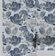 Rolo de Papel de Parede Vinílico Autoadesivo Removível Inspirado na Natureza, à Prova d'Água, Estampa Listrada Botânica Azul - S4sassy 63,5 cm (L) × 304,8 cm (C) / Azul - Vinil Texturizado
