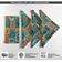 Guardanapos de Algodão Canvas Designer, Conjunto de 12, 51 cm, Patchwork Verde, Duráveis e Absorventes, Lavável na Máquina - Vargottam 50,8 Cm × 50,8 Cm – Pacote Com 12 Peças / Verde