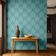 Papel de Parede Motivo de Folhas Estilo Asiático, Vinil Autoadesivo, Decorativo, Fácil Aplicação Para Quarto e Sala - Verde - S4Sassy 63,5 cm (L) × 304,8 cm (C) / Verde - Vinil Texturizado