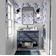 Papel de Parede Autoadesivo Removível Azul com Pássaros em Galho, Vinil DIY para Parede de Destaque na Entrada, Decoração - S4sassy 63,5 cm (L) × 609,6 cm (C) / Azul - Vinil Liso