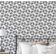 Papel de Parede Vinílico Autoadesivo, Estampa de Folhas Pequenas, À Prova d'Água - Preto, Removível para Quartos e Salas - S4Sassy 63,5 cm (L) × 152,4 cm (C) / Preto - Vinil Texturizado