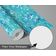 Papel de Parede Autoadesivo para Quarto Infantil/Bebê/Sala de Brincar, Estrelas do Mar e Peixes, Vinil Impermeável Azul, Removível - S4Sassy 63,5 cm (L) × 152,4 cm (C) / Azul - Vinil Texturizado