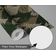 Papel de Parede Autoadesivo Decorativo Folhagem de Samambaia, Vinil Impermeável Verde, Removível, Para Aluguel, Quarto/Sala Jantar - S4Sassy 63,5 cm (L) × 914,4 cm (C) / Verde - Vinil Liso