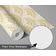 Papel de Parede Efeito Leque Estilo Asiático Autoadesivo Decorativo Fácil DIY para Quarto e Sala - Amarelo - S4Sassy 63,5 cm (L) × 914,4 cm (C) / Amarelo - Vinil Liso