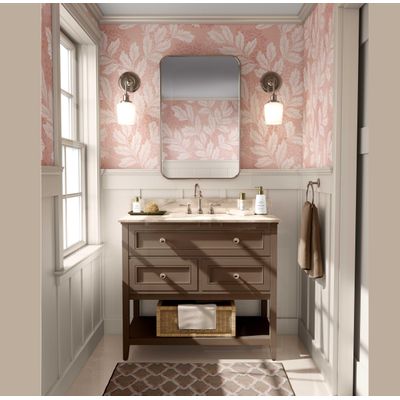 Papel de Parede Autoadesivo Motivo de Folhagem Clássico Laranja Vinil Removível DIY para Parede de Destaque do Hall de Entrada - S4sassy 63,5 cm (L) × 304,8 cm (C) / Laranja - Vinil Liso