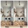 Papel de Parede Autoadesivo Motivo de Folhagem Clássico Laranja Vinil Removível DIY para Parede de Destaque do Hall de Entrada - S4sassy 63,5 cm (L) × 304,8 cm (C) / Laranja - Vinil Liso