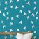 Papel de Parede Pássaros em Voo Azul, Vinil Autoadesivo, Adesivo Decorativo, Fácil Aplicação para Quarto, Sala e Ambientes - S4Sassy 63,5 cm (L) × 152,4 cm (C) / Azul - Vinil Texturizado