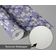 Papel de Parede Autoadesivo Peel-and-Stick, Estampa Blossom Bloom - Mural Estilo Asiático para Banheiro, Lavanderia e Closet Roxo - S4Sassy 63,5 cm (L) × 914,4 cm (C) / Roxo - Vinil Texturizado