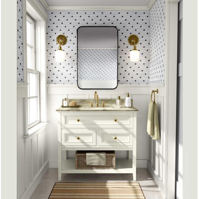 Papel de Parede Pontilhado Ondulado Branco, Vinil Autoadesivo, Fácil de Aplicar para Quarto Infantil e Sala de Brincar - S4Sassy 63,5 cm (L) × 914,4 cm (C) / Branco - Vinil Liso