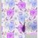Papel de Parede Aquarela Buquê de Rosas, Roxo, Vinil Autoadesivo, Revestimento Decorativo, Fácil Instalação DIY para Quarto, Sala - S4Sassy 63,5 cm (L) × 304,8 cm (C) / Roxo - Vinil Texturizado