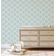 Papel de Parede Contorno Floral Verde, Vinílico Autoadesivo, Revestimento Decorativo DIY Fácil para Quarto, Sala e Ambientes - S4Sassy 63,5 cm (L) × 609,6 cm (C) / Verde - Vinil Texturizado