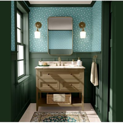 Papel de Parede Autoadesivo Decorativo Poá Verde, Vinil Impermeável, Removível, Amigável para Locatário, Quarto e Sala de Jantar - S4sassy 63,5 cm (L) × 152,4 cm (C) / Verde - Vinil Liso