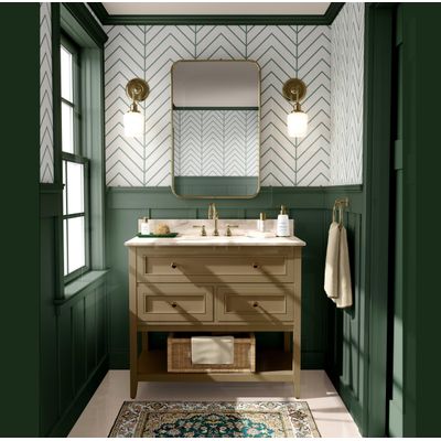 Papel de Parede Autoadesivo Verde, Linhas Geométricas, Impermeável e Removível, Amigável para Inquilinos, Quarto e Sala de Jantar - S4sassy 63,5 cm (L) × 914,4 cm (C) / Verde - Vinil Liso