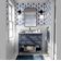 Papel de Parede Autoadesivo Decorativo Estampa Cubo Geométrico, Papel Contact Impermeável Azul, Removível, Ideal para Locatários - S4sassy 63,5 cm (L) × 152,4 cm (C) / Azul - Vinil Texturizado