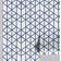 Papel de Parede Autoadesivo Decorativo Estampa Cubo Geométrico, Papel Contact Impermeável Azul, Removível, Ideal para Locatários - S4sassy 63,5 cm (L) × 152,4 cm (C) / Azul - Vinil Texturizado