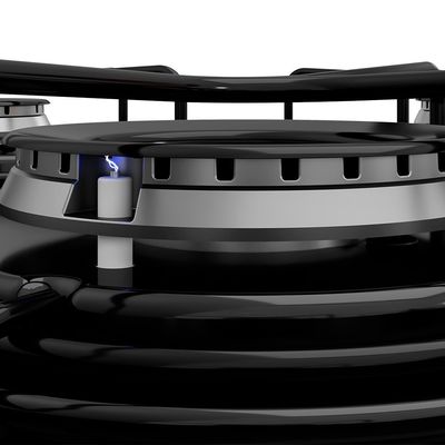 Cooktop Itatiaia Essencial 5 Bocas Com Tripla Chama Mesa de Vidro e Acendimento Superautomático Preto / Bivolt